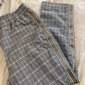 Plaid trousers